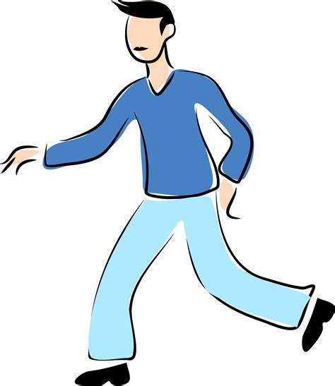 clipart walking person|More.